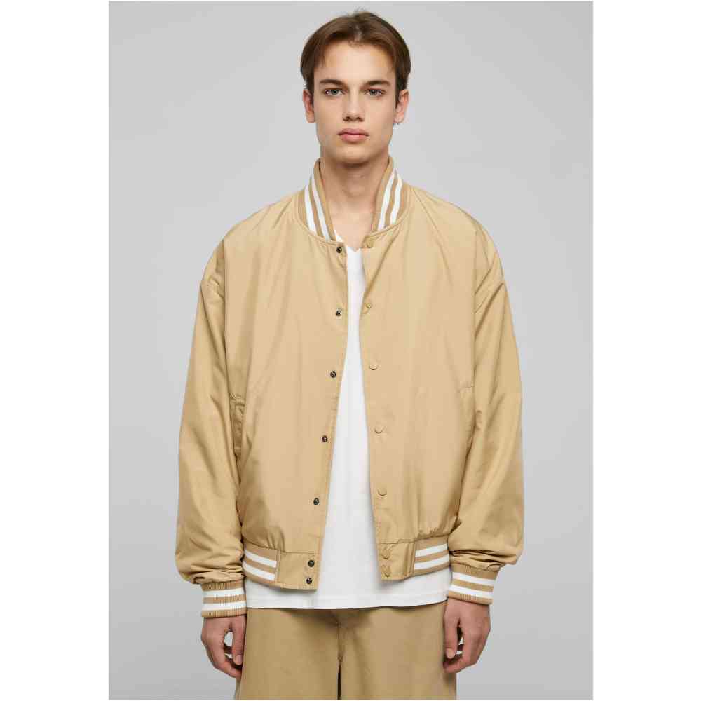Urban Classics - Light College jacket - Beige